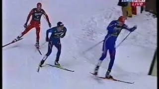 2008/09 combinata 10 km Klingenthal/2 - Demong, Lamy Chappuis, Churavy