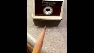Panasonic auto stop pencil sharpener