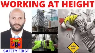 How to Work Safely at Height | Work at height Hazards & Controls #safetyfirstlife