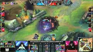 Edward Gaming vs Vici Gaming LPL Summer Split 2015 W1D3 Game 1 Highlights