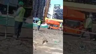 #tower crane accident #surat # hazira AM/NS steel plant tower crane collapse at AM/NS plant kill one