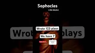 &Sigma;&omicron;&phi;&omicron;&kappa;&lambda;ῆ&sigmaf; #history #theater #ancienthistory #sophocles #oedipus #tragedy #classics #greek #mythology