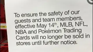 New Sports Card Policy At Target!😱