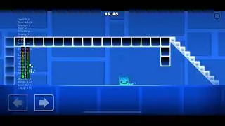 geometry dash platformer level test 