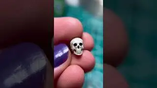 Skulls and blood! Let&rsquo;s put them in dice #dnd #dice #ttrpg #resinart #handmadedice