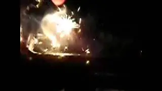 Fuji HS10 4000 fps and 2000 fps Sparks high speed camera compilation