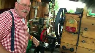 Drehorgel mit Dampf Antrieb,Steam Organ Panningen #panningen  #traktortreffen #tractor #farming