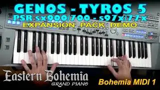 Eastern Bohemia Piano - Yamaha Expansion Pack  - Genos, Tyros, SX & PSRs arranger -Sound of Romance