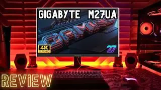 Gigabyte M27UA (Advanced) 27-inch 4K Gaming Monitor Review : Under $450 🔥