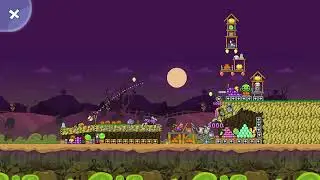 Турнир 5 уровня Angry Birds Friends 1639, три звезды, без бонусов, прохождение 2025-10-30