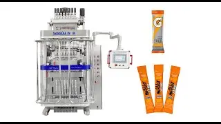 Drink powder stick pack machine, fruit powder stick pack machine, energy powder stick pack machine