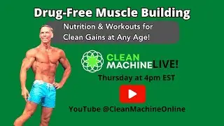 CM Live: Unlocking Clean Gains: Geoff Palmer's Drug-Free Muscle Building Blueprint!