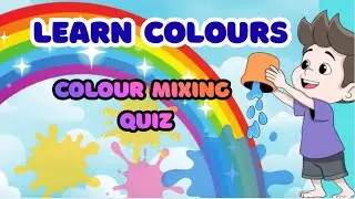 Learn colours🎨 | Colour mixing quiz for kids