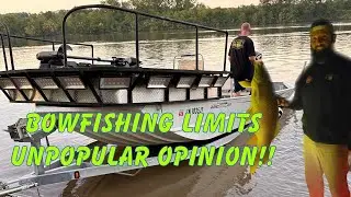 Bowfishing Limits Unpopular Opinion!! #bowfishing #fishing #legislaturesucks #dirtnaps
