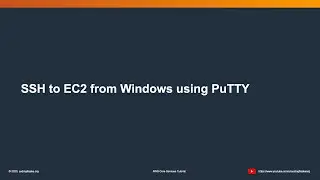 SSH EC2 from Windows using PuTTY | AWS Cloud