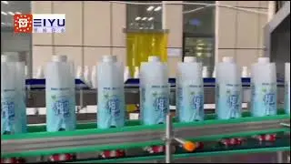 1.25L Square Bottle Sleeve Labeling Machine-Customer Site #Sleeve Labeling Machine #Heat Shrink Oven