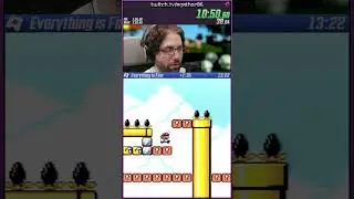 How To Ruin A Speedrun PB Part 9  #smwkaizo #kaizo #gaming #retro #smw  #mario #retrogaming