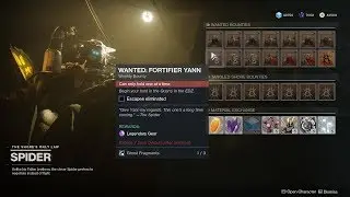 WANTED: Fortifier Yann Location (Spider Bounty) [Destiny 2 Forsaken]