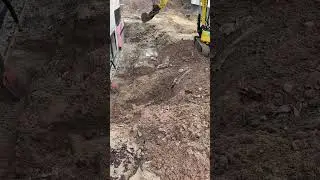 Auskoffern f&uuml;r Lichtgraben