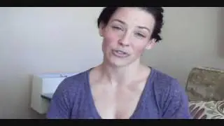 Evangeline Lilly talks about her charity auctions on eBay to help Rwanda