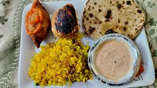 EATING POHA,VADA PAO,ALOO BREAD ROLL AND PARATHA WITH DAHI CHUTNEY| A S M R EATING WORLD