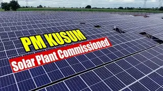 PM KUSUM: 3 Megawatt Solar Power Plant Commissioned | Megha Engineering