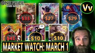 One Piece TCG: Market Watch 2025 - March 1st, I Really Hope Some Expensive Cards Will See Reprints