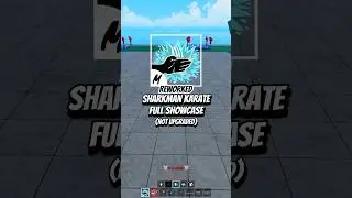 REWORKED Sharkman Karate Showcase #dispecs #roblox #bloxfruits #bloxfruit