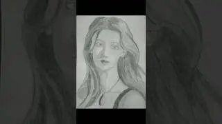 #art #draw #artchallenge #girl #woman #lady #portrait #2023 #арт #рисунок #девушка #женщина #Портрет