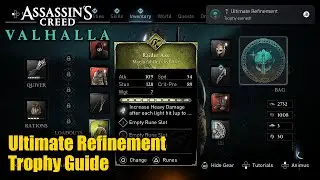 Assassin's Creed Valhalla PS5 &bull; Ultimate Refinement Trophy Guide (Fully upgrade a piece of gear)