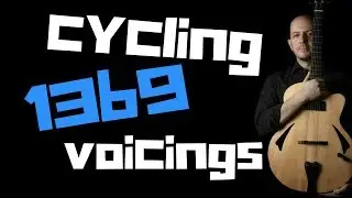 How to practice 13b9 chord voicing through all 12 keys! - [MELODIC TRIADS]
