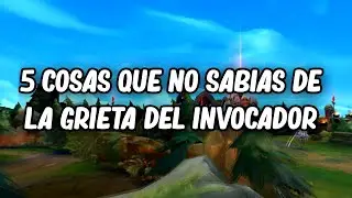 5 Cosas Que No Sabias De La Grieta Del Invocador En League Of Legends