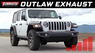 2018-20 Jeep Wrangler JL 3.6L 4-door - Outlaw Cat-back Exhaust System 817818