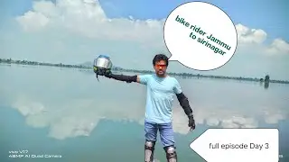 Is Jammu to Srinagar safe by roaD? bike.ride jammu to sirinagar Day3🛣️ full episode