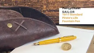 Sailor 1911 Standard Pirate's Life Fountain Pen North American Exclusive Unboxing