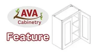 Wall Cabinet AVA Metal Clip Feature