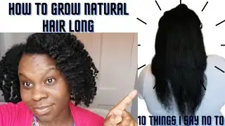 BRAID OUT ON NATURAL HAIR +tips | GROW YOUR NATURAL LONG braid out| Simply Shev