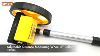 MY DIY - Adjustable Distance Measuring Wheel 6&rdquo; Roller (10,000m) / Measurement Walking Wheel
