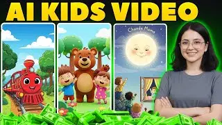 How To Create Kids Nursery Rhyme Cartoon Videos Using Only Free AI Tools | Kajaltech0 