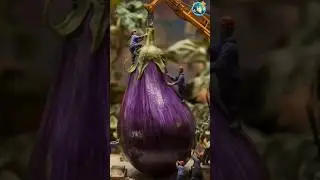 &ldquo;How to Shine a Giant Eggplant &ndash; Tiny Worker Edition!&rdquo;Mini team, mega veggie!