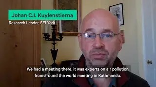 International Day of Clean Air for blue skies - air pollution in Katmandu
