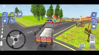 gameplay Animal transporter |Wild Animal Transporter truck