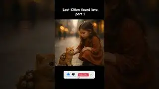 The Brave Kitten&rsquo;s Journey &ndash; Part 1 | From Lost to Found#KittenStory #AnimatedShort#EmotionalJourney