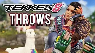 TEKKEN 8 - Basic Throws Compilation [No HUD PS5 4k]