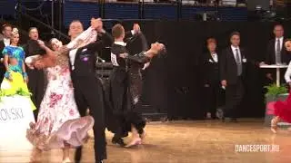 Grigorij Gelfond - Katarina Bauer GER | Slow Foxtrot | 1/16 WDSF GrandSlam Standard | GOC 2017