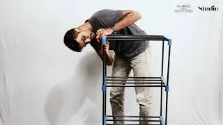 Flipkart Perfect Homes Book Shelf easy DIY assembly video