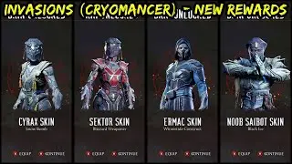 New Rewards Locations - Invasions - Season of the Cryomancer - Mortal Kombat 1
