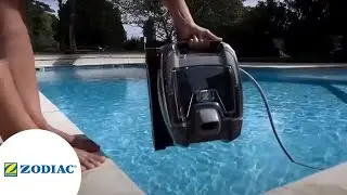 Tornax OT 3200 ZODIAC, un robot de piscine qui nettoie fond et parois