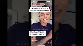 Simpynessa15 the YouTuber is beefing with Chandleralexis ‼️  #youtubeshorts #simplynessa #tiktok