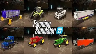 NEW MODS PREVIEW | NEW MODS TODAY | WHEEL LOADER | BOBCAT | SCANIA - Farming Simulator 22